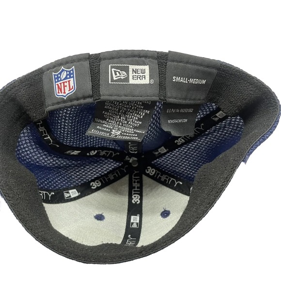 LOS ANGELES RAMS Blue Cap 9Forty New Era Design S/M Trucker Hat NFL - Picture 6 of 6